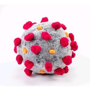 10” COVID 19 Plush Virus Novelty Toy – Cuddly Soft & Unique - Nurse Doctor Gift